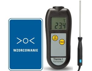 Termometr wzorcowy z sondą do powietrza ETI Therma 1 ze świadectwem wzorcowania